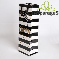 GIFT BAG LAMINATED/FOR WINE/90X120X360MM