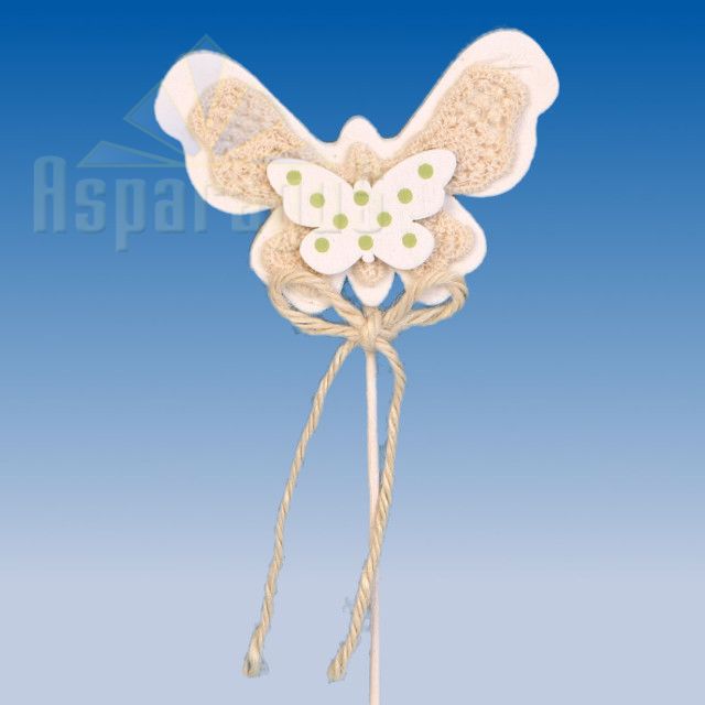 BUTTERFLY PICK / LIGHT GREEN (12PC/BAG)