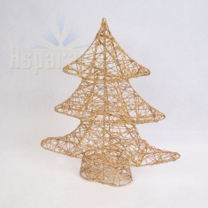 LIGHTING PINE 45CM/ GOLD